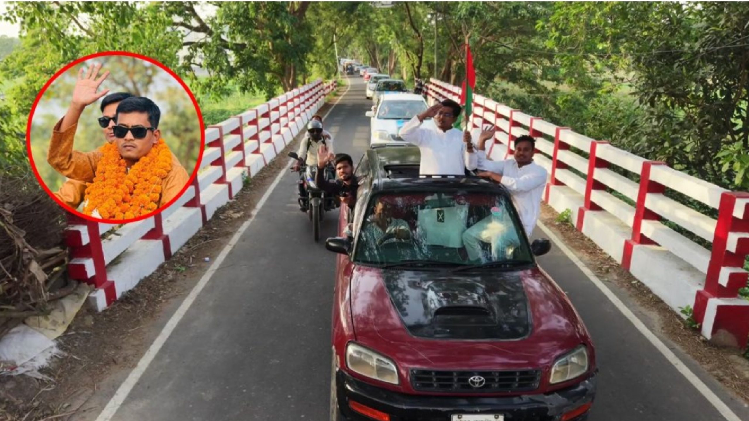 নাটোরে অর্ধশত গাড়ি নিয়ে আগাম নির্বাচনের শোডাউন করা সেই ছাত্রদল নেতাকে অব্যাহতি